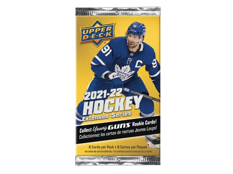 Upper Deck 2021-22 Upper Deck Extended Hockey Retail Pack