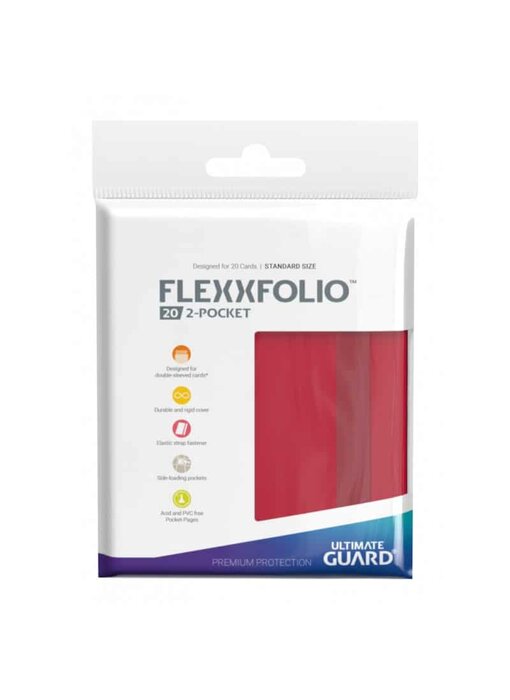 Ultimate Guard Flexxfolio 2-Pocket Red
