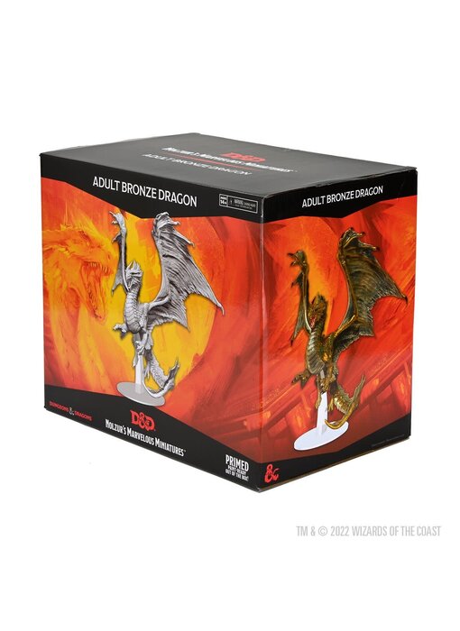 D&D Unpainted Minis Adult Bronze Dragon