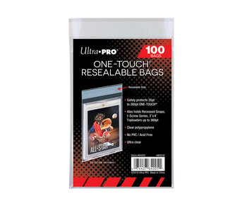 Ultra Pro 1Touch Resealable Bags 100Ct