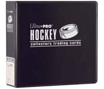 Ultra Pro Binder 3In Hockey Black