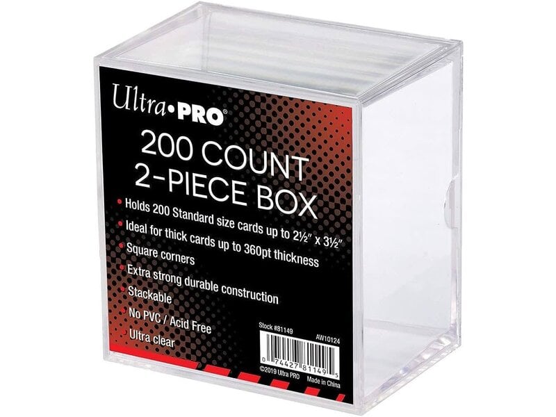 Ultra Pro Ultra Pro Storage Box - 2 Piece - 200 Ct