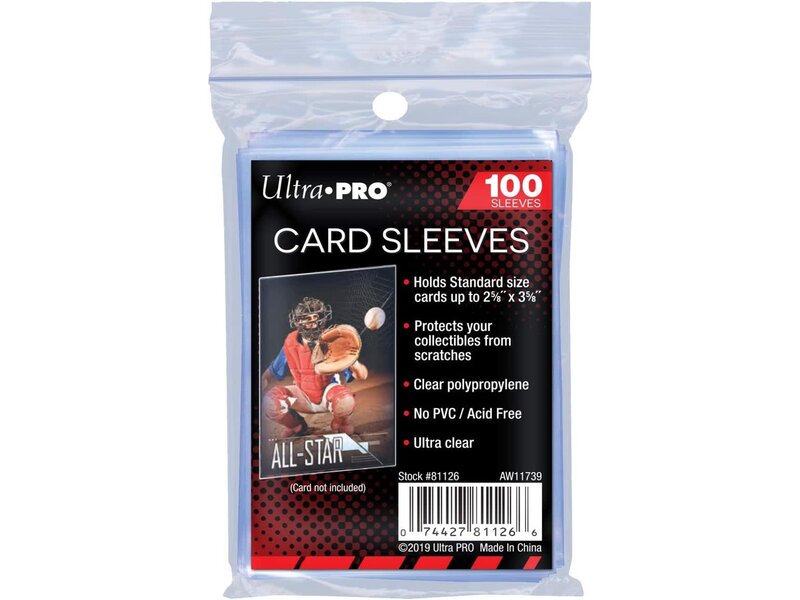 Ultra Pro Ultra Pro Sleeves Card 100Ct