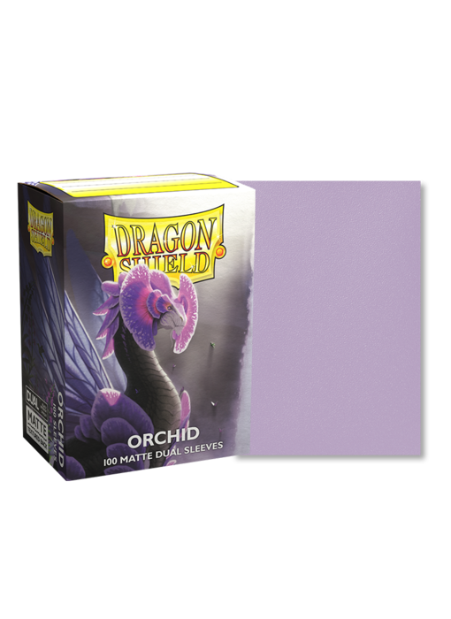 Dragon Shield Sleeves Dual Matte Orchid 100Ct