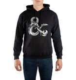 Bioworld Dungeons And Dragons -  S Ampersand Black Hoodie
