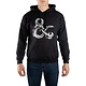 Dungeons And Dragons -  M Ampersand Black Hoodie