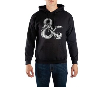 Dungeons And Dragons - L Ampersand Black Hoodie