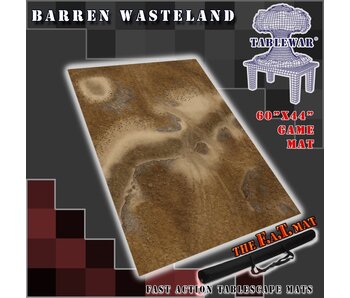 F.A.T. MATS - Barren Wasteland  60X44