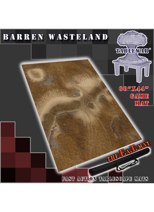 F.A.T. MATS - Barren Wasteland  60X44