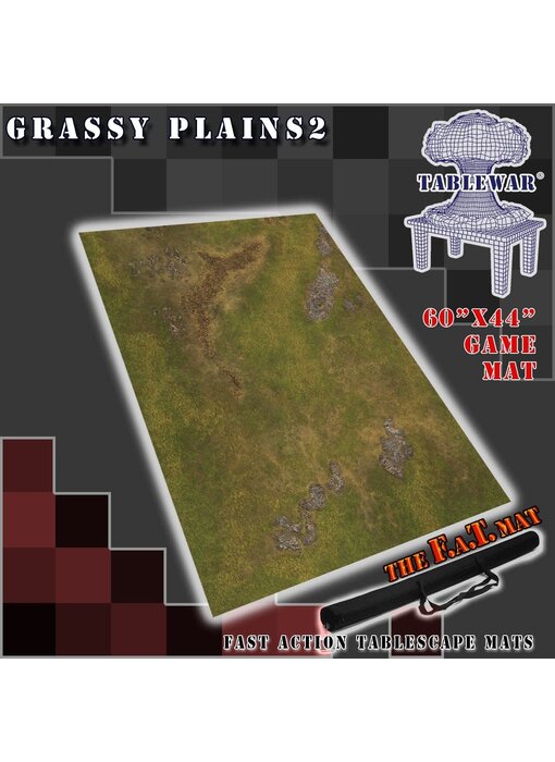 F.A.T. MATS - Grassy Plains 2 60 inches X 44 inches