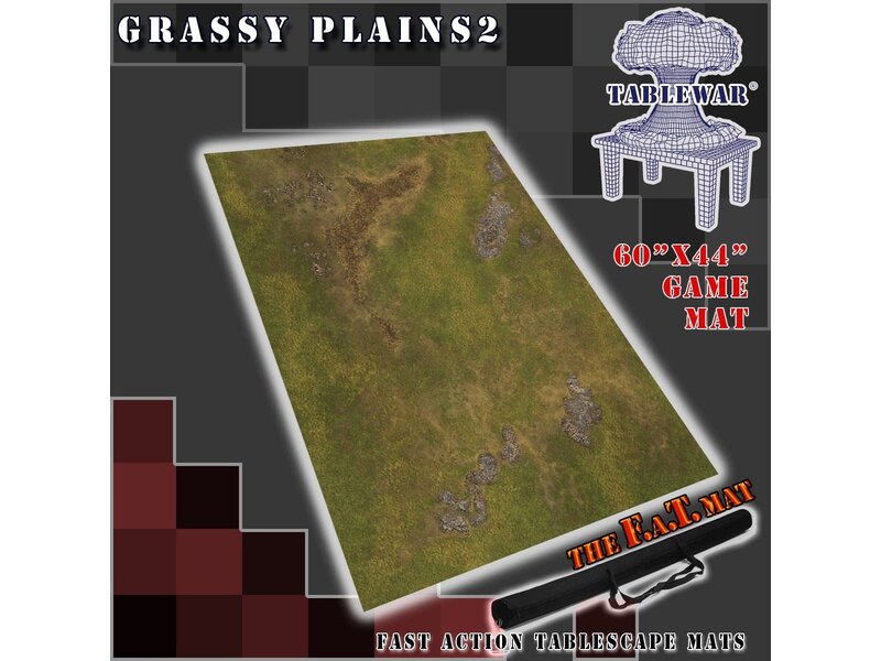 F.A.T. MATS - Grassy Plains 2 60 inches X 44 inches