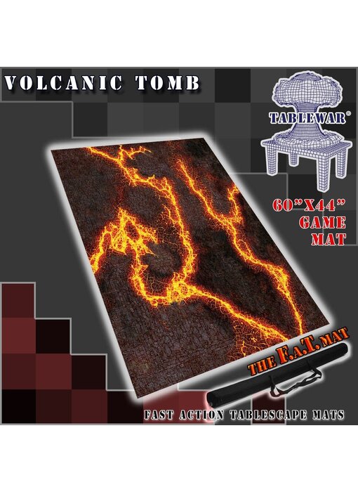 F.A.T. MATS - Volcanic Tomb 60X44