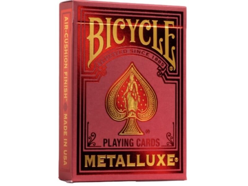 Bicycle - Metalluxe Holiday Red Cards