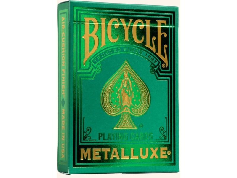 Bicycle - Metalluxe Holiday Green Playing Cards