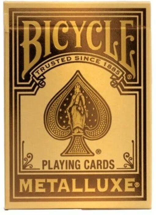Bicycle - Metalluxe Holiday Gold Playing Cards
