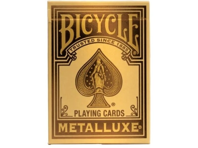 Bicycle - Metalluxe Holiday Gold Playing Cards