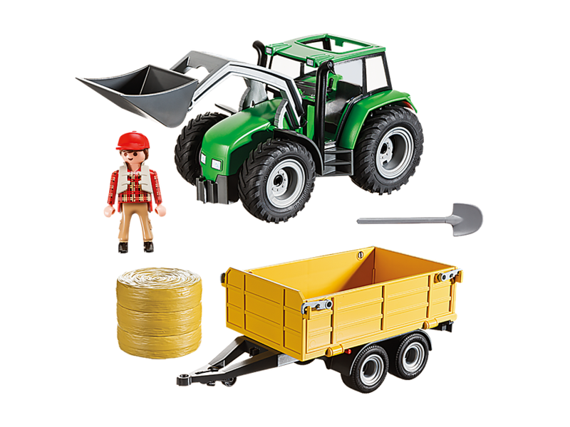 Playmobil Playmobil Tractor with Trailer (9317)