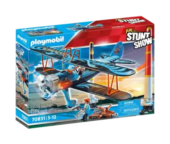 Playmobil Air StuntShow Biplan Phénix (70831)