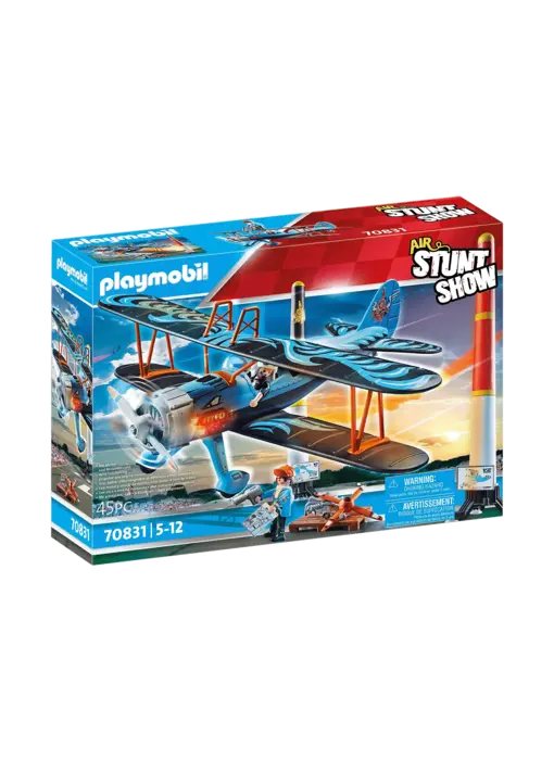 Playmobil Air StuntShow Biplan Phénix (70831)