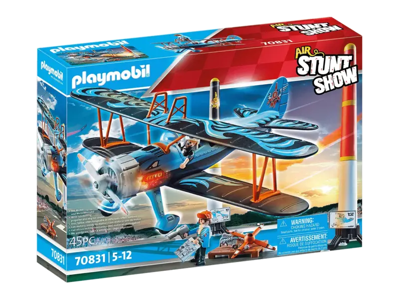 Playmobil Playmobil Air StuntShow Biplan Phénix (70831)