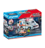 Playmobil Playmobil Ambulance avec enfant blessé (71232)