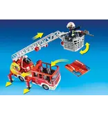 Playmobil Playmobil Camion de Pompiers avec Échelle Pivotante (9463)