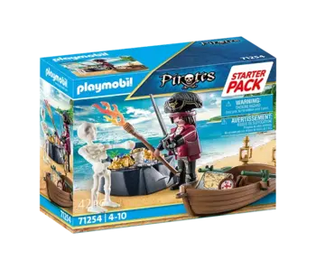 Playmobil Starter Pack Pirate et Barque (71254)