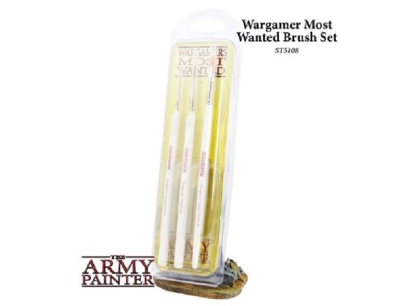 The Army Painter Wargamers Most Wanted Brushes
