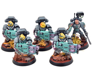 SPACE MARINES 5 Devastators #2 PRO PAINTED Warhammer 40K