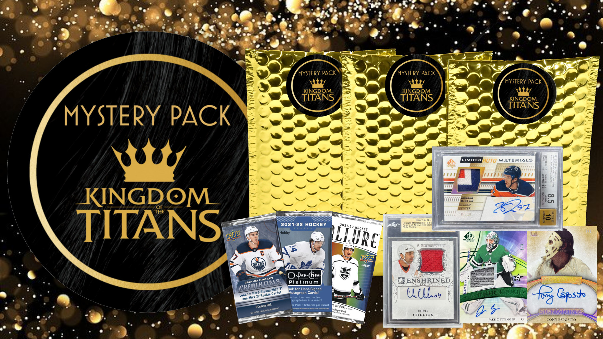 Mystery Pack 101 Hockey Series II Kingdom of the Titans