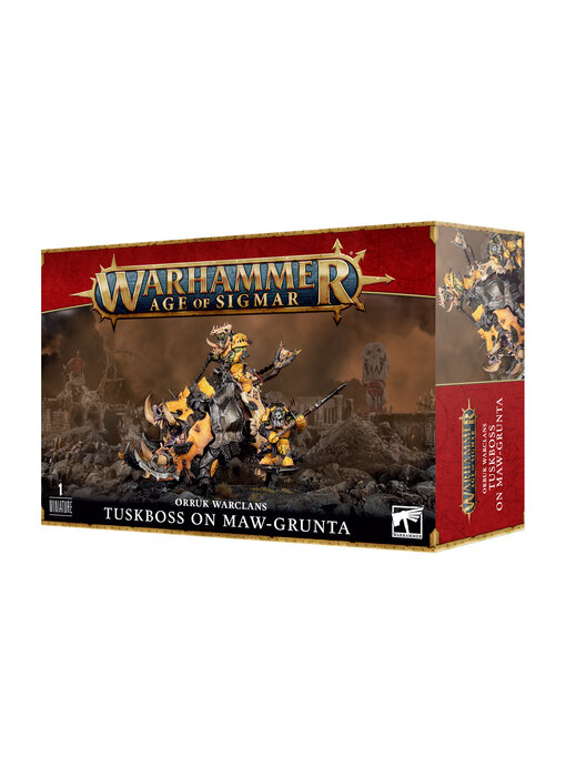 Orruk Warclans - Tuskboss On Maw-Grunta