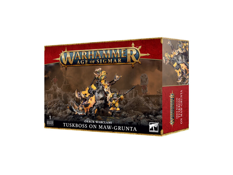 Games Workshop Orruk Warclans - Tuskboss On Maw-Grunta