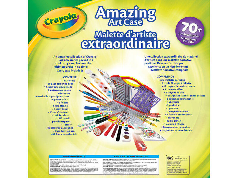 Crayola - Mallette d'artiste extraordinaire