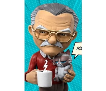 Statue Stan Lee with Grumpy Cat - Pow - MiniCo - Iron Studios