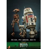 Sideshow R5-D4, Pit Droid, and BD-72 - The Book of Boba Fett