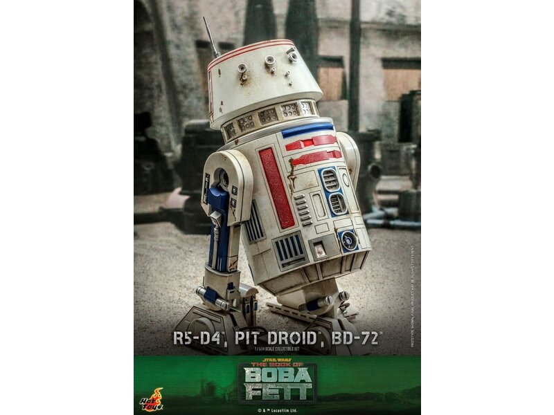 Sideshow R5-D4, Pit Droid, and BD-72 - Television Masterpiece Series - The Book of Boba Fett