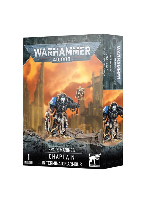 Space Marines Chaplain In Terminator Armour