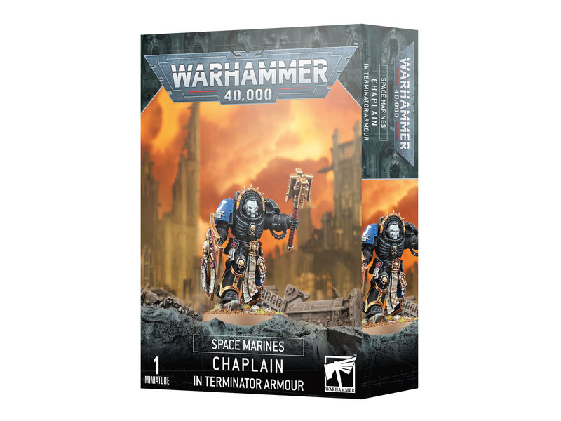 Games Workshop Space Marines Chaplain In Terminator Armour