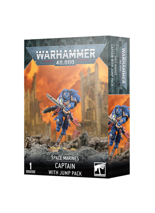 Space Marines Captain With Jump Pack