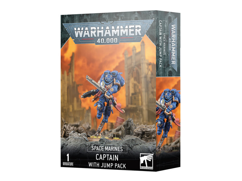 Games Workshop Space Marines Captain With Jump Pack