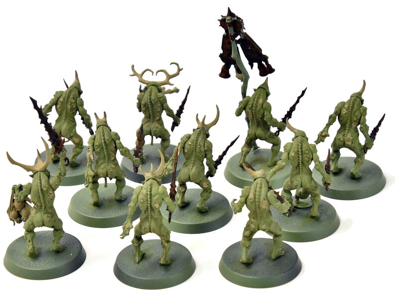 Games Workshop CHAOS DAEMONS 10 Plaguebearers #2 Warhammer 40K