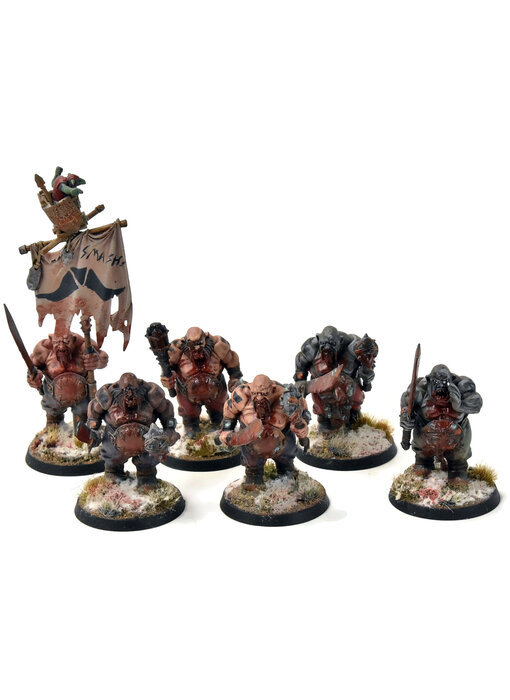OGOR MAWTRIBES 6 Gluttons #3 WELL PAINTED Sigmar Ogres