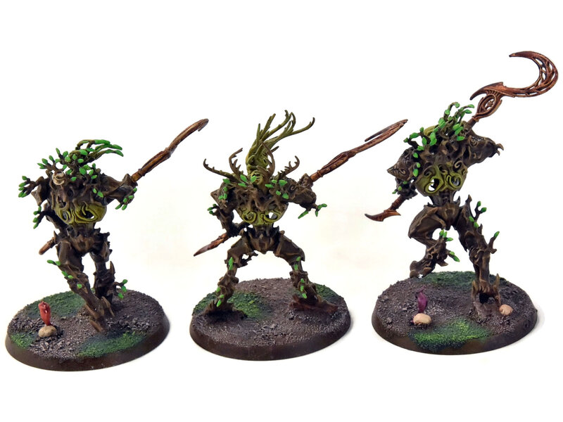 Games Workshop SYLVANETH 3 Kurnoth Hunters #2 Sigmar WELL PAINTED