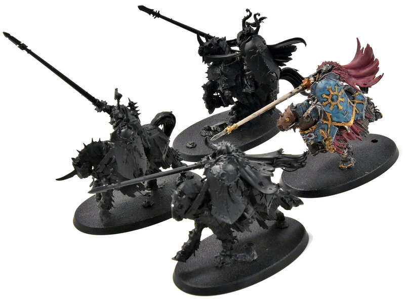 Games Workshop SLAVES TO DARKNESS 4 Chaos Knights #1 Sigmar