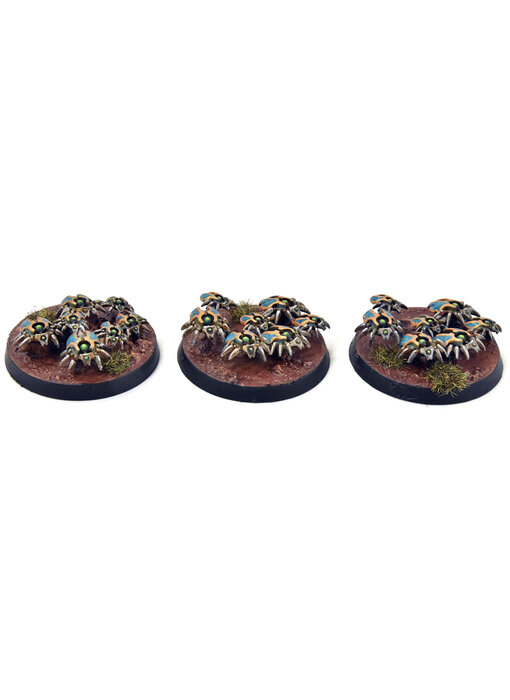 NECRONS 3 Scarab Swarms #1 WELL PAINTED Warhammer 40K