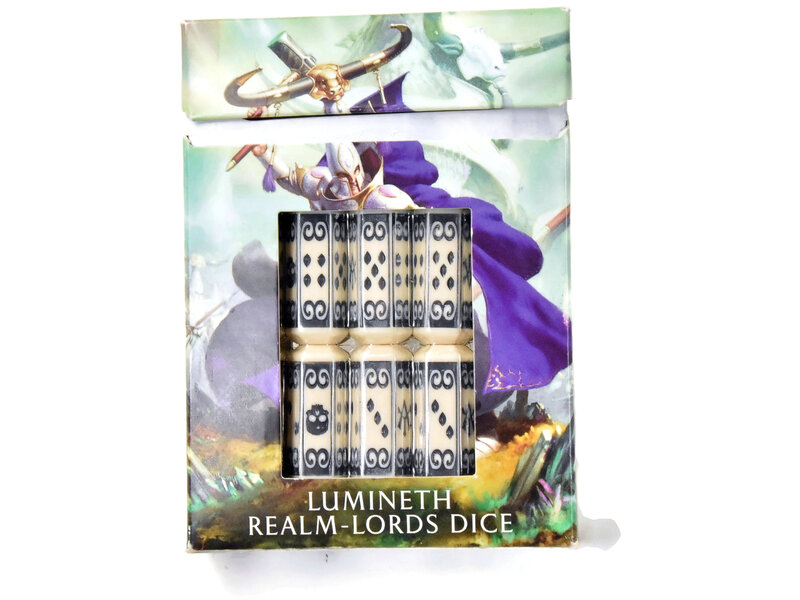 Games Workshop LUMINETH REALM LORDS Dice #1 Sigmar Canada only