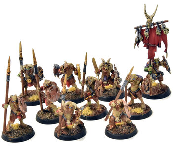 BEAST OF CHAOS 10 Ungors #2 WELL PAINTED Sigmar
