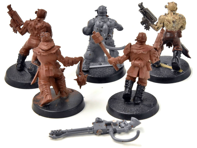 Games Workshop CHAOS SPACE MARINES 5 Chaos Cultists #2 Warhammer 40K