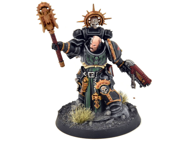 Games Workshop DARK ANGELS Primaris Chaplain #1 PRO PAINTED indomitus