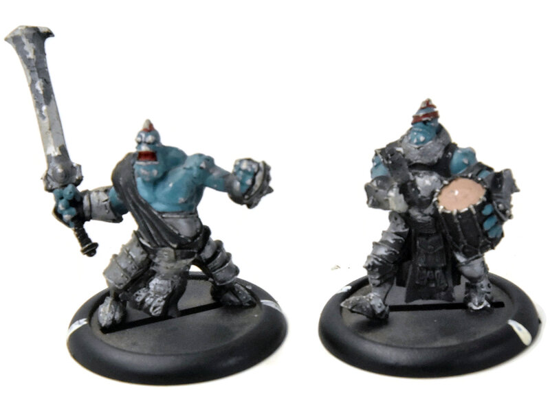HORDES 2 Trollkin Fenblades Unit Attachment #1 METAL TROLLBLOODS